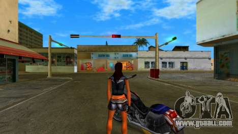 Julia Shand Biker for GTA Vice City