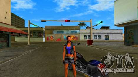 Julia Shand Biker for GTA Vice City