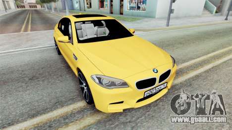 BMW M5 Saloon (F10) for GTA San Andreas