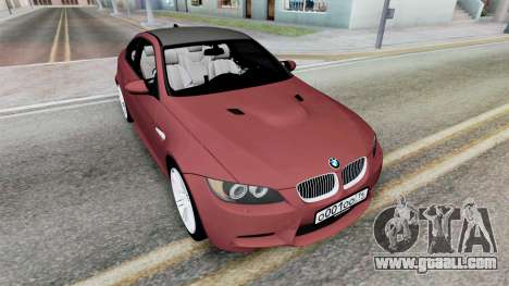 BMW M3 Coupe (E92) for GTA San Andreas