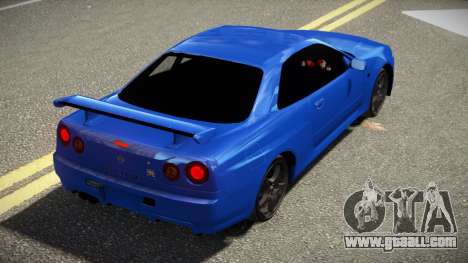 Nissan Skyline R-34 Z-GT for GTA 4
