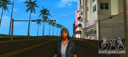 Hobo girl 2 for GTA Vice City