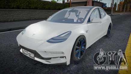 Tesla Model 3 Jobo for GTA San Andreas