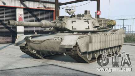 M1A1 Abrams Pearl Bush for GTA 5