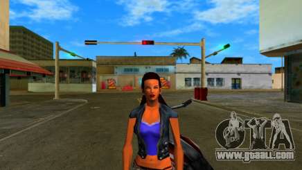 Julia Shand Biker for GTA Vice City