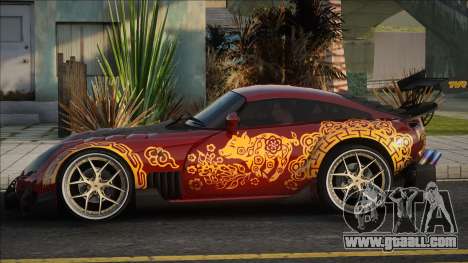 TVR Sagaris Special Edition for GTA San Andreas