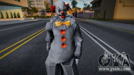 Pennywise ( 2014 ) IT de Cary Fukunaga for GTA San Andreas