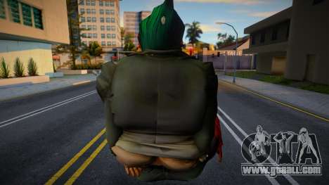 Duke con mascara Pudge de Dota 2 de Resident Evi for GTA San Andreas