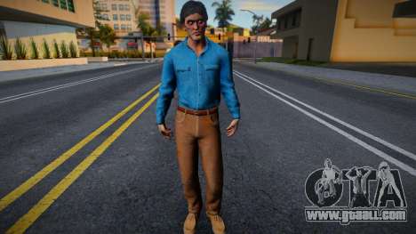 Ash Williams Joven Zombie o Muerto de Evil Dead for GTA San Andreas