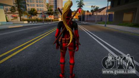 Lady Deadpool 1 for GTA San Andreas