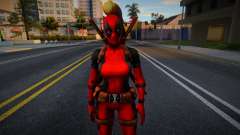 Lady Deadpool 1 for GTA San Andreas