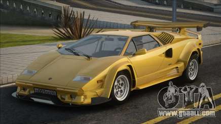 Lamborghini Countach Yel for GTA San Andreas