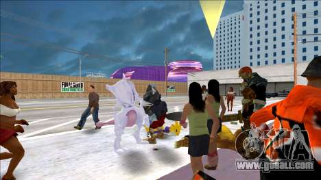 Wolf from Super Smash Bros Melee for GTA San Andreas