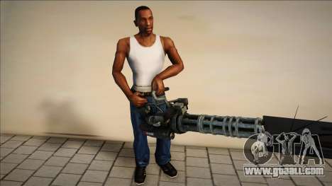 Updated Minigun model for GTA San Andreas