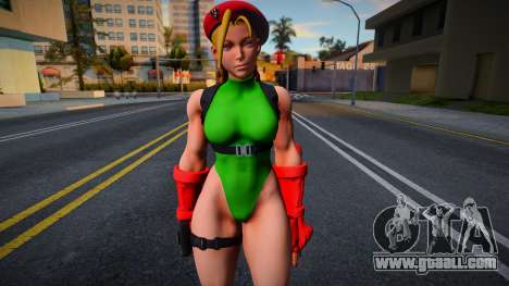 SFV Cammy (default) for GTA San Andreas