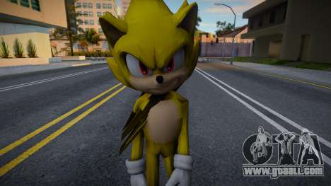 Super Sonic (Sonic Movie) Skin for GTA San Andreas