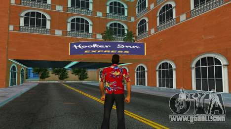 Modern palm shirts for Tommy v1 for GTA Vice City