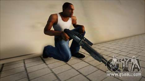 Combat Shotgun Chrome for GTA San Andreas