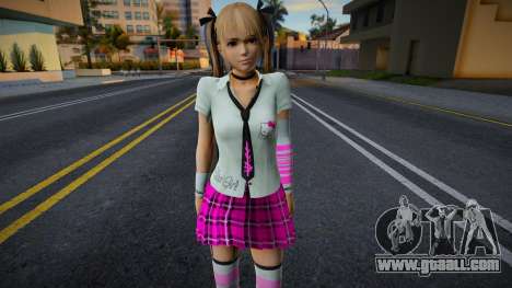 Marie Rose in School Uniform - Pink for GTA San Andreas