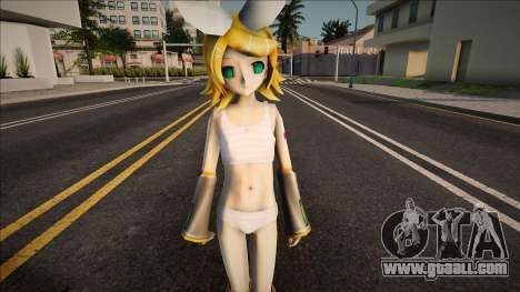 Kagamine Rin in a swimsuit for GTA San Andreas