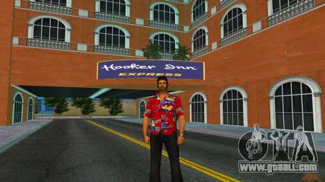 Modern palm shirts for Tommy v1 for GTA Vice City