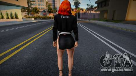 Young girl in the style of CA 17 for GTA San Andreas