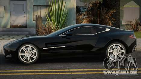 Aston Martin One-77 Blek for GTA San Andreas