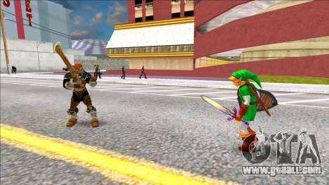 Ganondorf from Super Smash Bros Melee for GTA San Andreas