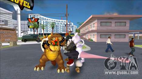 Bowser from Super Smash Bros Melee for GTA San Andreas