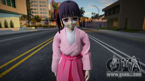 Kanao Tsuyuri Kimono Demon Slayer for GTA San Andreas