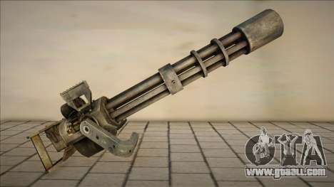 Minigun from MW for GTA San Andreas