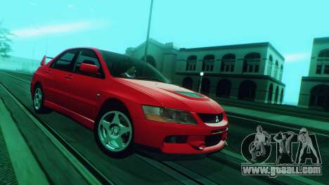 Mitsubishi Lancer Evolution IX FQ-360 2007 for GTA San Andreas