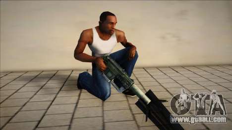 Silenced 12.7mm submachine gun for GTA San Andreas