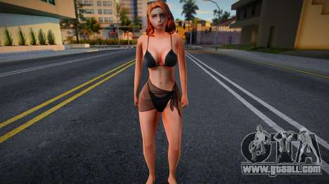 Young girl in the style of CA 9 for GTA San Andreas