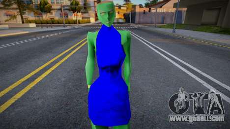 New Sexy Alien Edit For Wfyri for GTA San Andreas