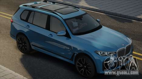 BMW X7 G07 Blue for GTA San Andreas