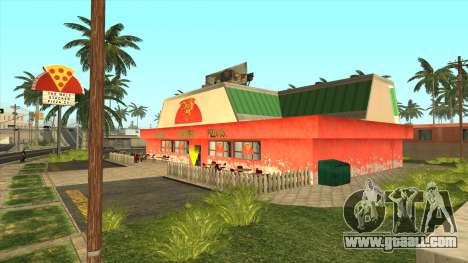 Pizzeria in Idelwood for GTA San Andreas