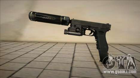 Glock 18 rep Tec9 for GTA San Andreas