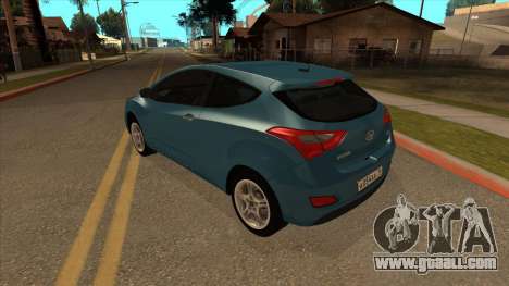 2013 Hyundai i30 3-door hatchback for GTA San Andreas