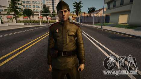 USSR Soldier v8 for GTA San Andreas