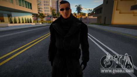 Wu Zi Mu In A Dark Coat for GTA San Andreas