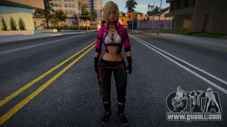 Nadia from Zombie Hunter: Invasion for GTA San Andreas