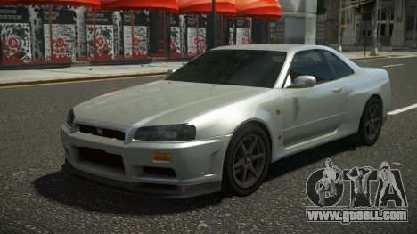 Nissan Skyline R34 BGD for GTA 4