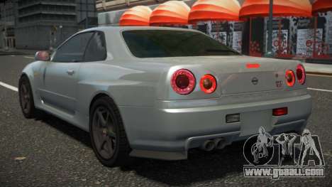 Nissan Skyline R34 BGD for GTA 4