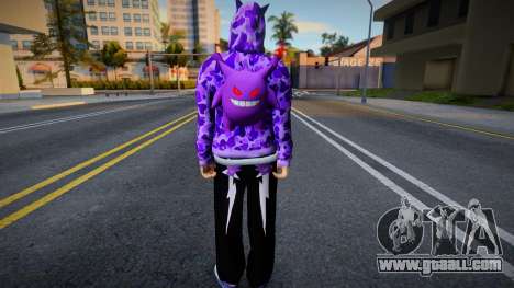 Gengar Hoodie Boy for GTA San Andreas