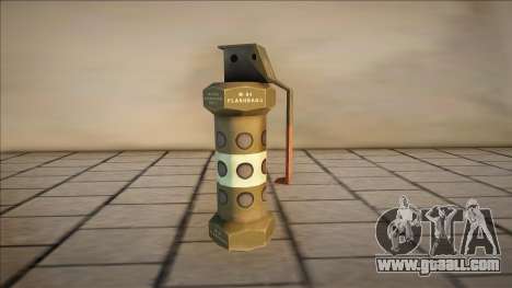 Updated Gas Grenade for GTA San Andreas