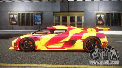 Koenigsegg Agera One RWZ S2 for GTA 4