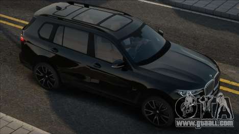 BMW X7 G07 Blek for GTA San Andreas