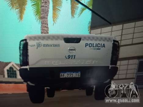 Nissan Frontier Police PBA for GTA San Andreas