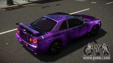 Nissan Skyline R34 ZL-R S13 for GTA 4